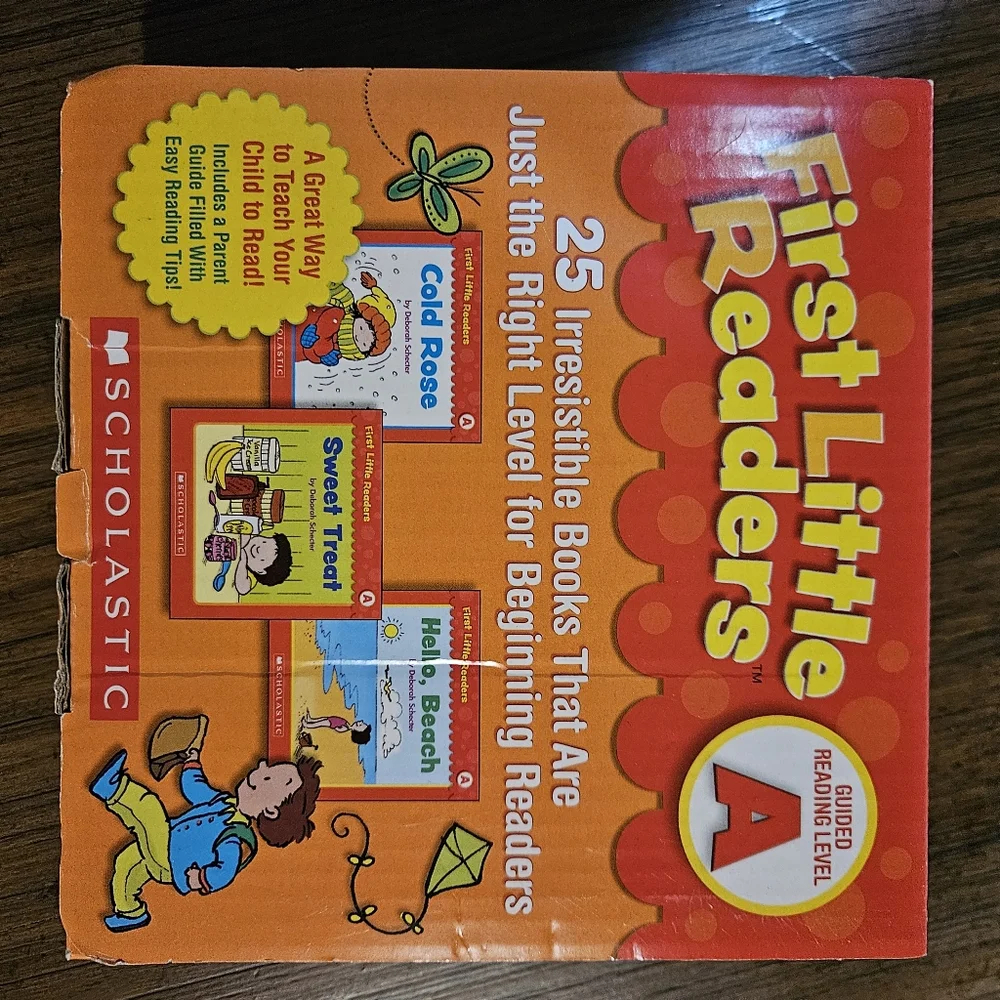 Scholastic First Little Readers series consists of 47 books divided into two lev